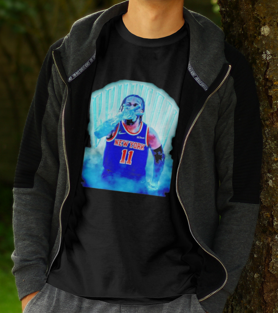 New York Ice Man Brunson 11 Jersey Knicks T-Shirt