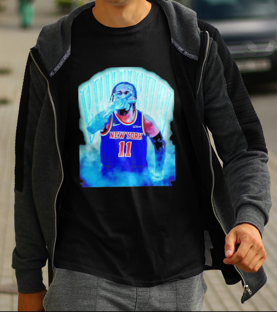 New York Ice Man Brunson 11 Jersey Knicks T-Shirt