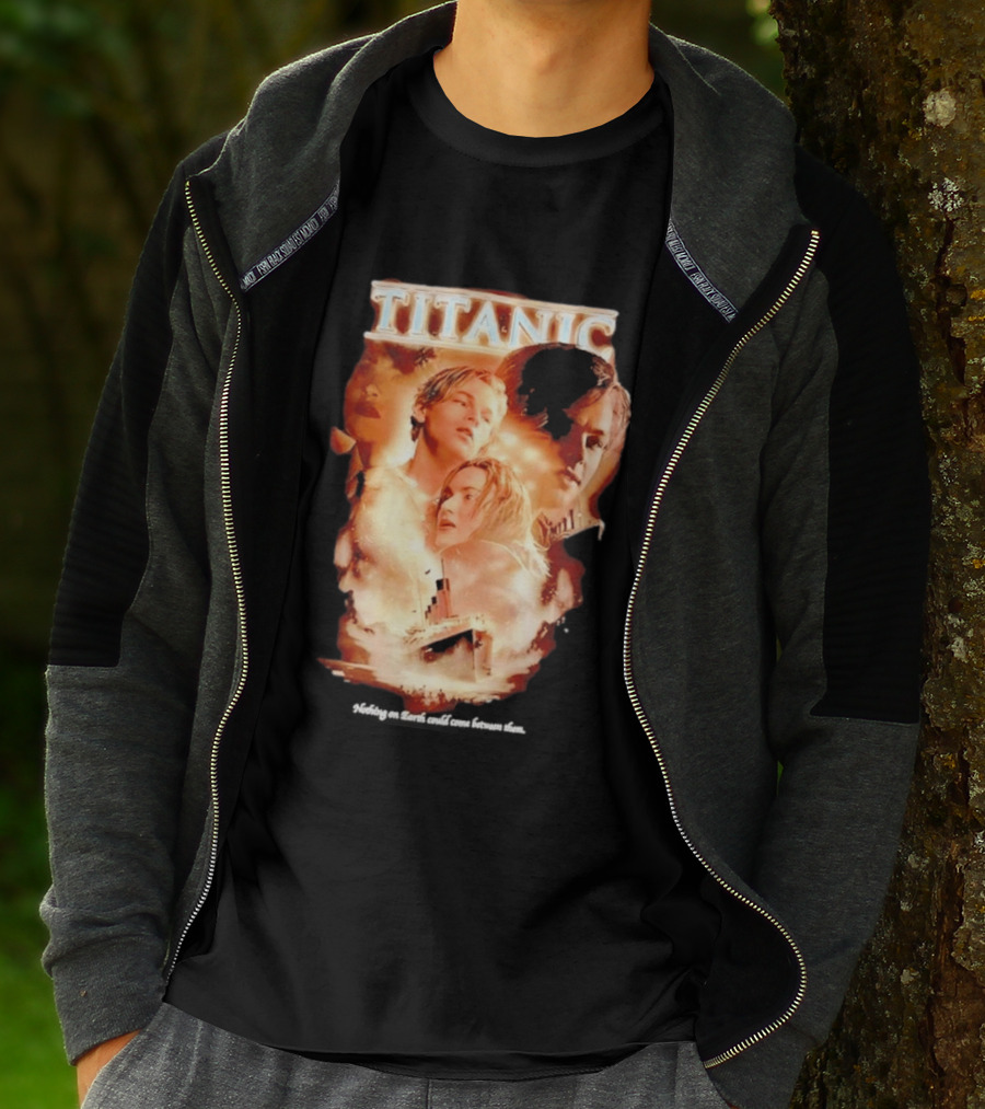 Titanic Jack Dawson Rose Dewitt Bukater Iconic Movie Romance T-Shirt