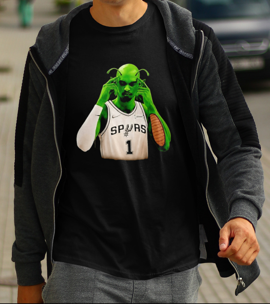 Keldon Johnson Piccolo Crossover San Antonio Spurs NBA 1 Ledger T-Shirt