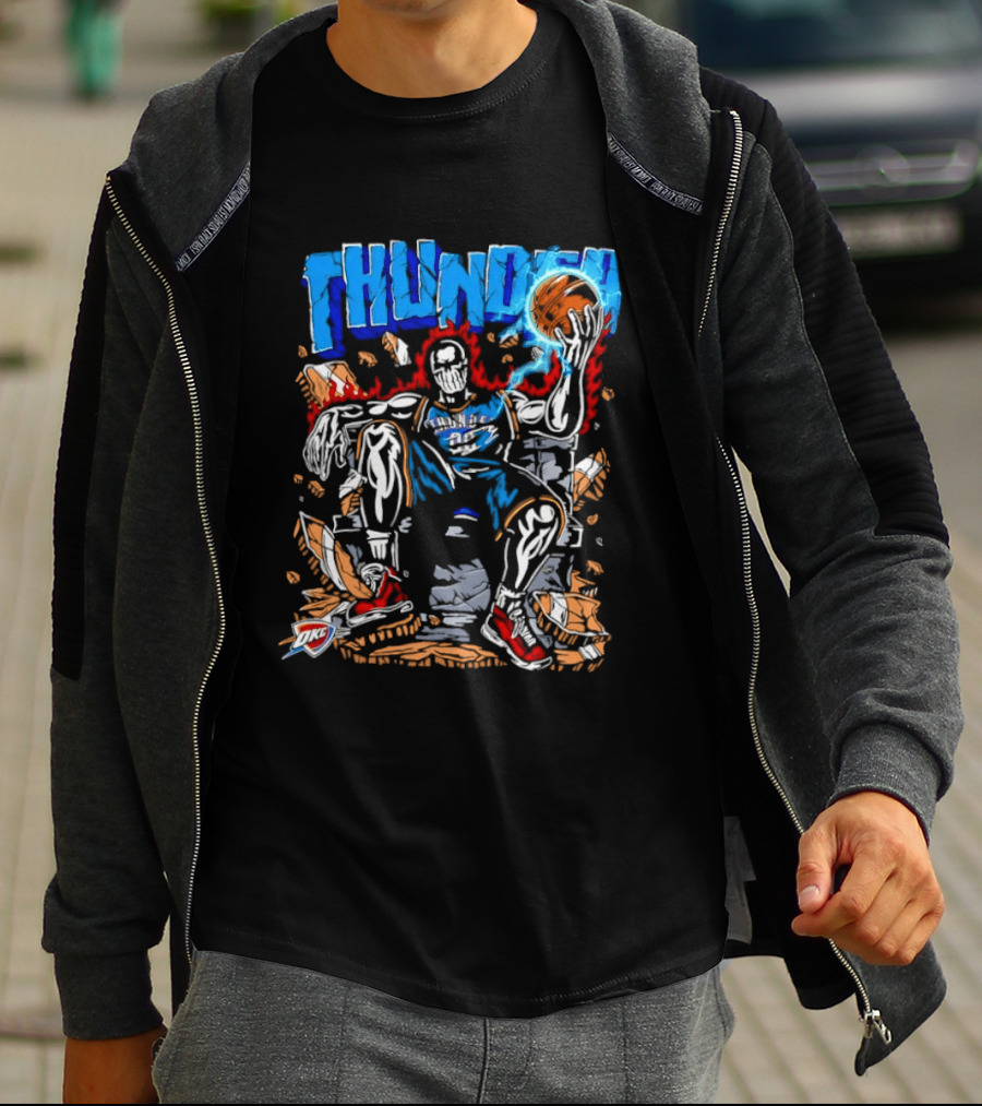 Luguentz Dort Thunder 25 Oklahoma City Thunder NBA OKC T-Shirt
