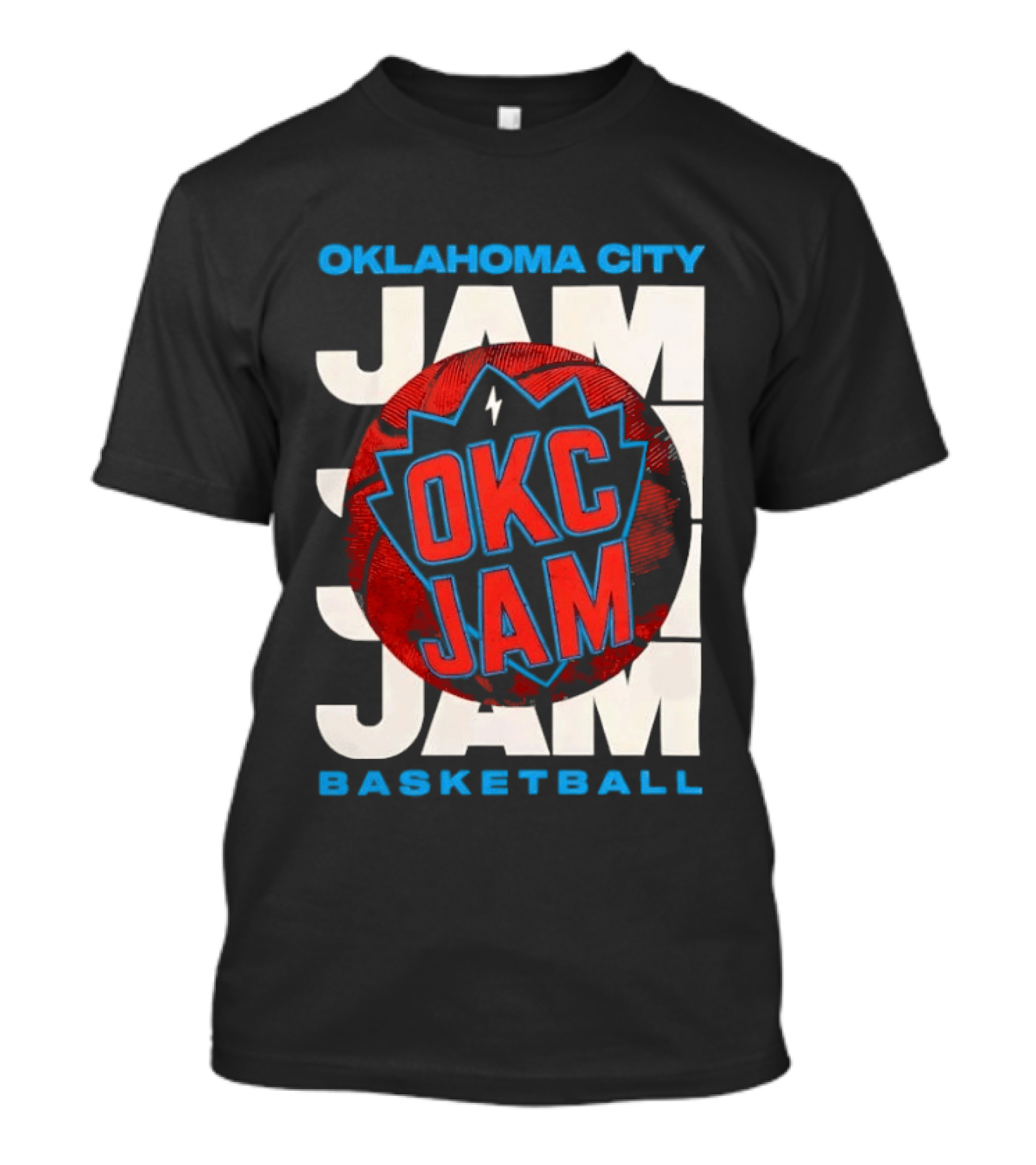 OKC Jam Oklahoma City Basketball Jam Jam Jam T-Shirt