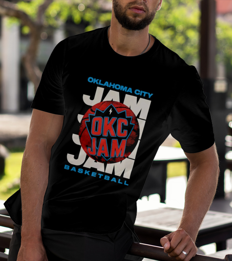 OKC Jam Oklahoma City Basketball Jam Jam Jam T-Shirt