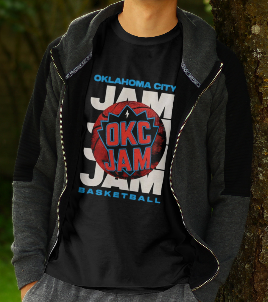 OKC Jam Oklahoma City Basketball Jam Jam Jam T-Shirt
