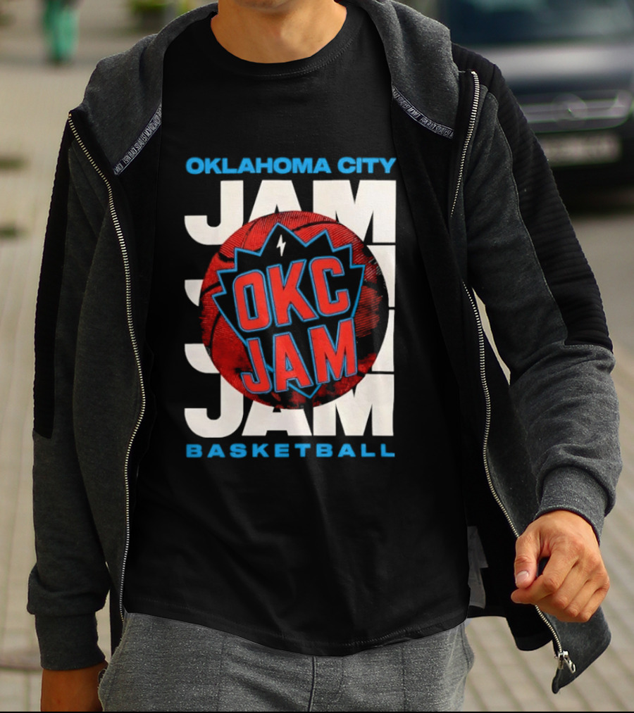 OKC Jam Oklahoma City Basketball Jam Jam Jam T-Shirt