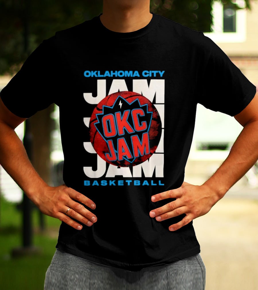 OKC Jam Oklahoma City Basketball Jam Jam Jam T-Shirt
