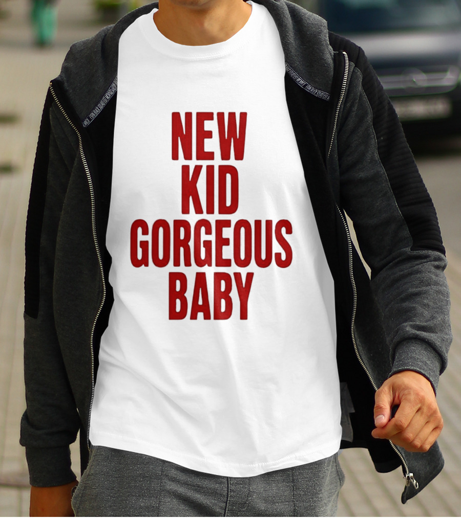 New Kid Gorgeous Baby John Mulaney Red T-Shirt