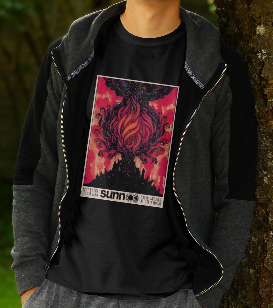 Sunn O Spot X Vera June 21 2026 Groningen NL Natasa Grujovic Steve Moore T-Shirt