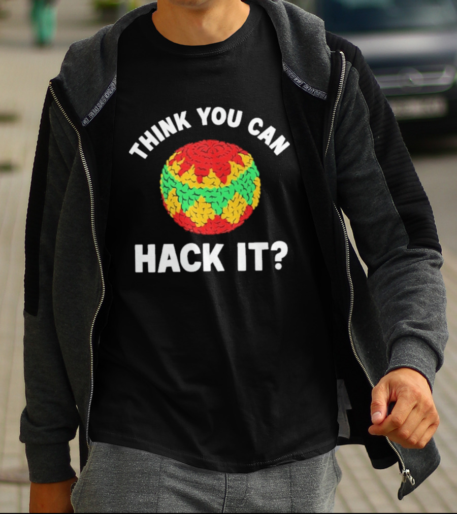 Think You Can Hack It Hacky Sack Retro Fun Challenge T-Shirt