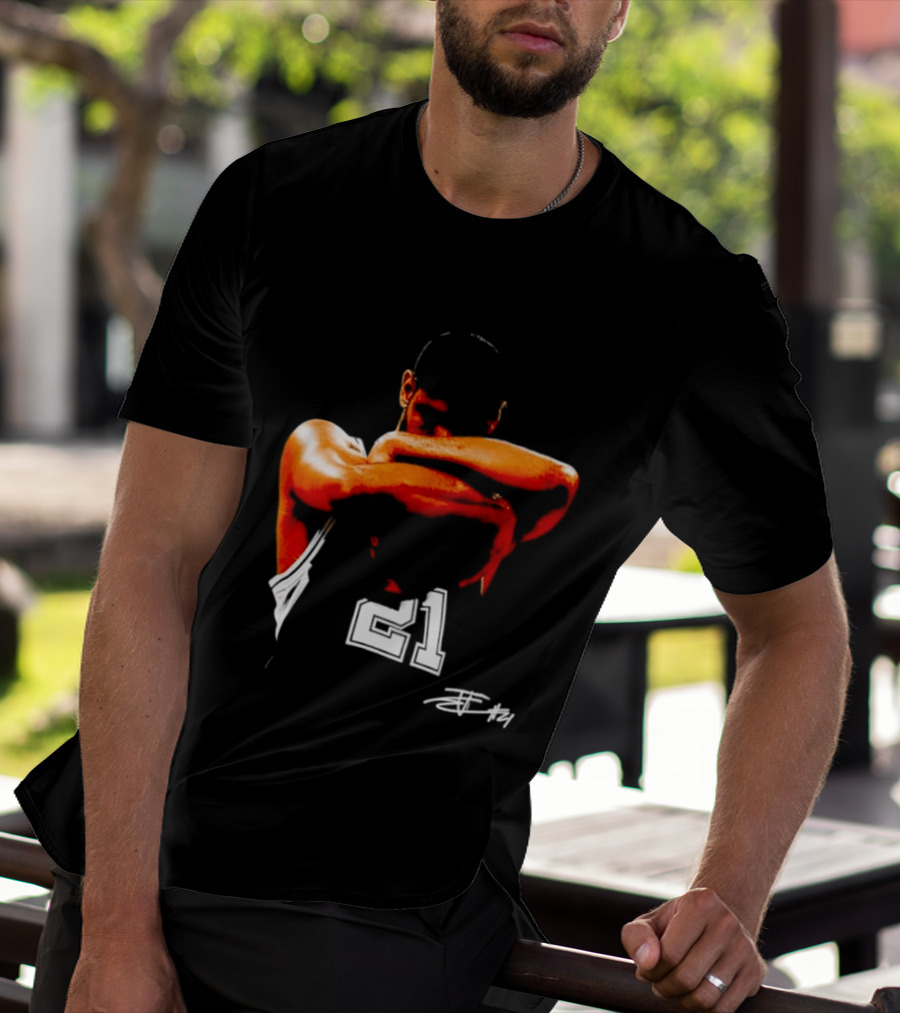 Tim Duncan San Antonio Spurs NBA 21 TD Basketball Legend T-Shirt