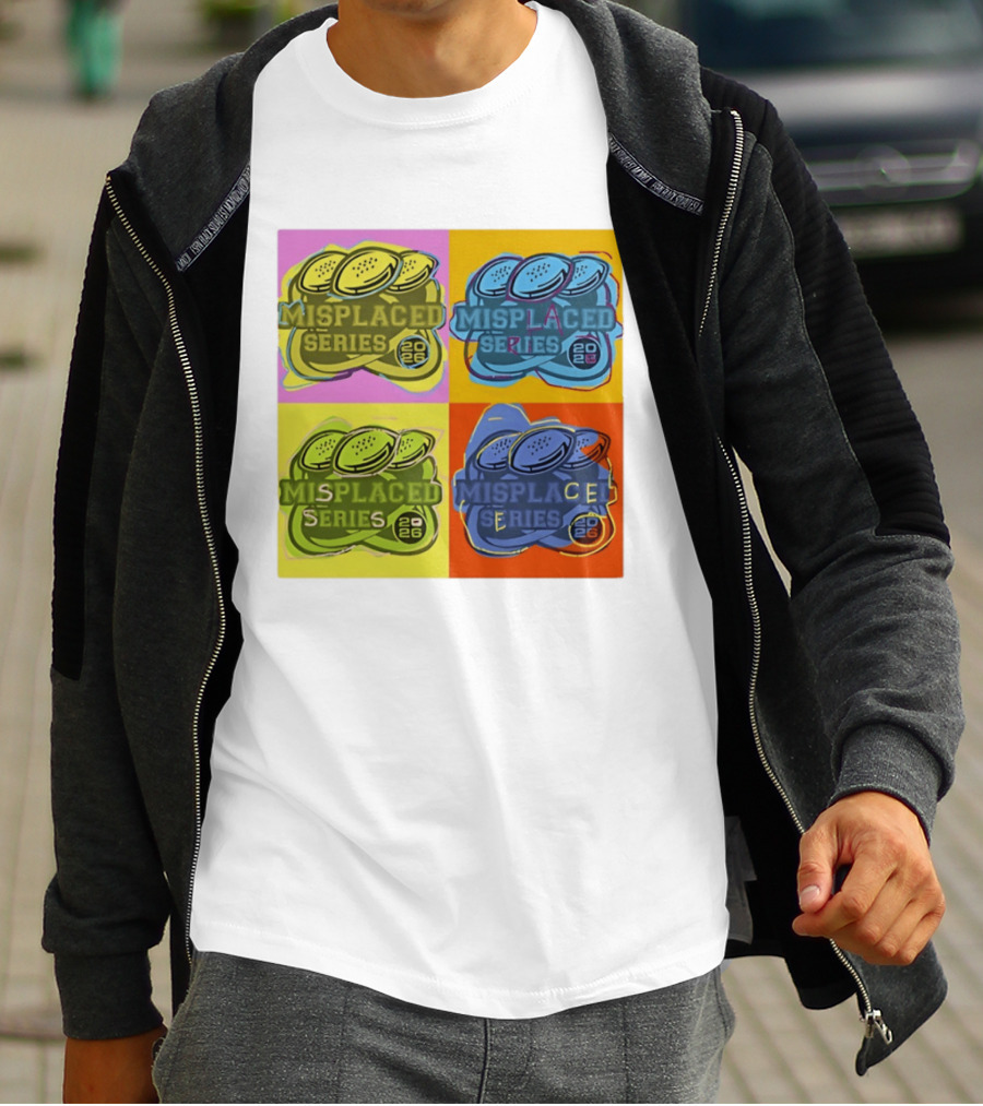Misplaced Series 2026 Pop Art Coins Quadrant T-Shirt