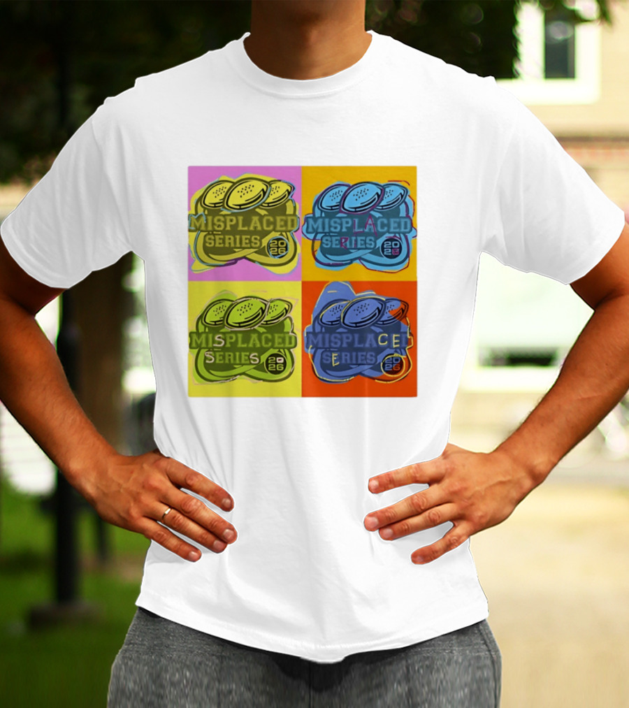 Misplaced Series 2026 Pop Art Coins Quadrant T-Shirt