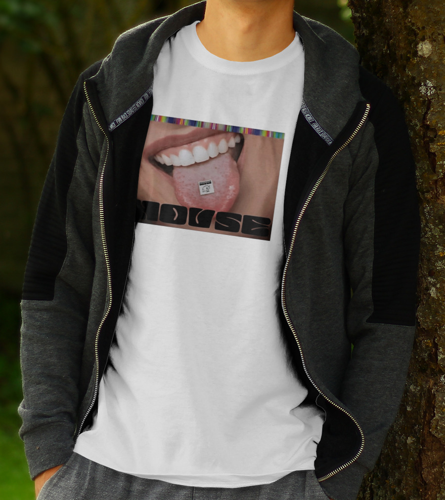Mushroom Houses World Class Psychedelics House Rave LSD Acid House T-Shirt