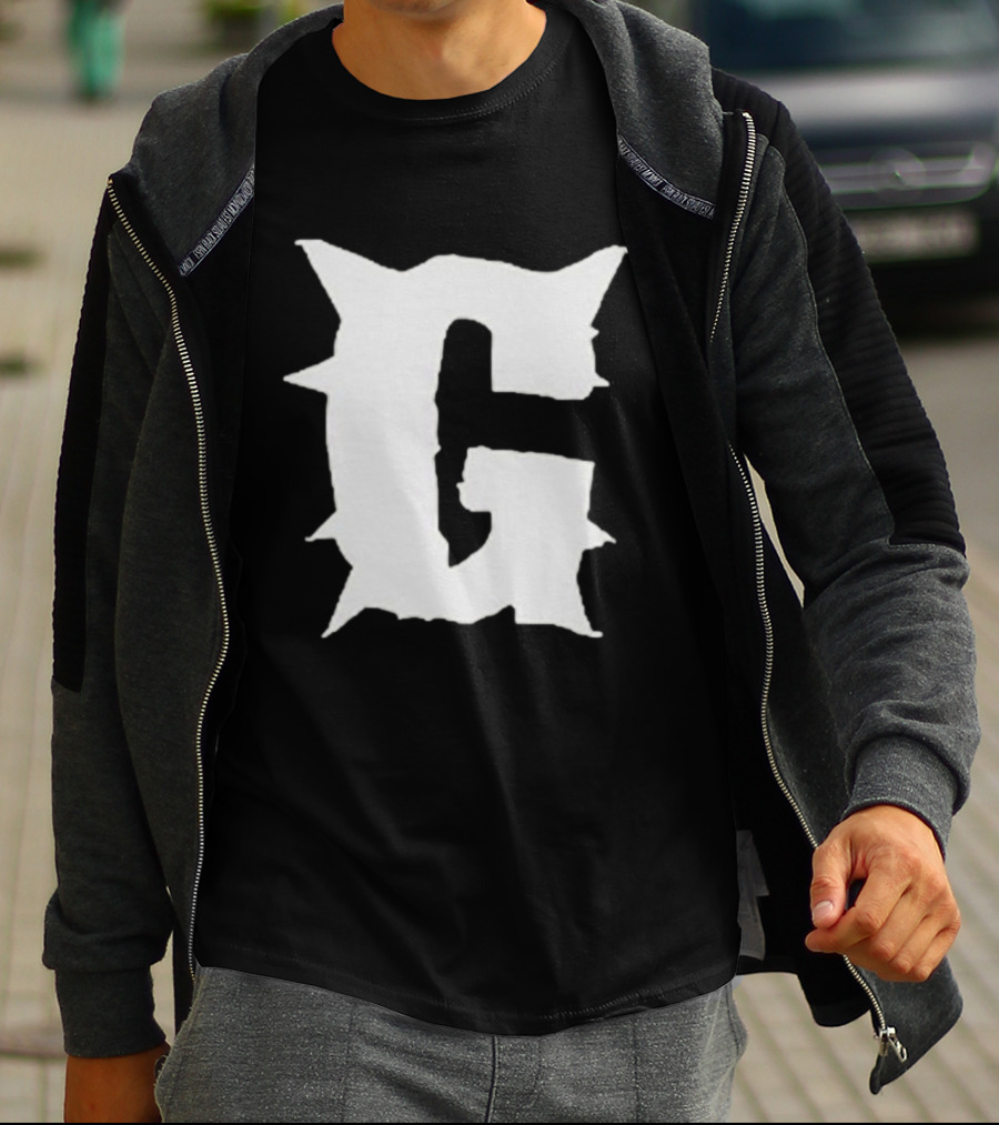 Glo Gang Spiked G Icon Graphic Streetwear Trend T-Shirt