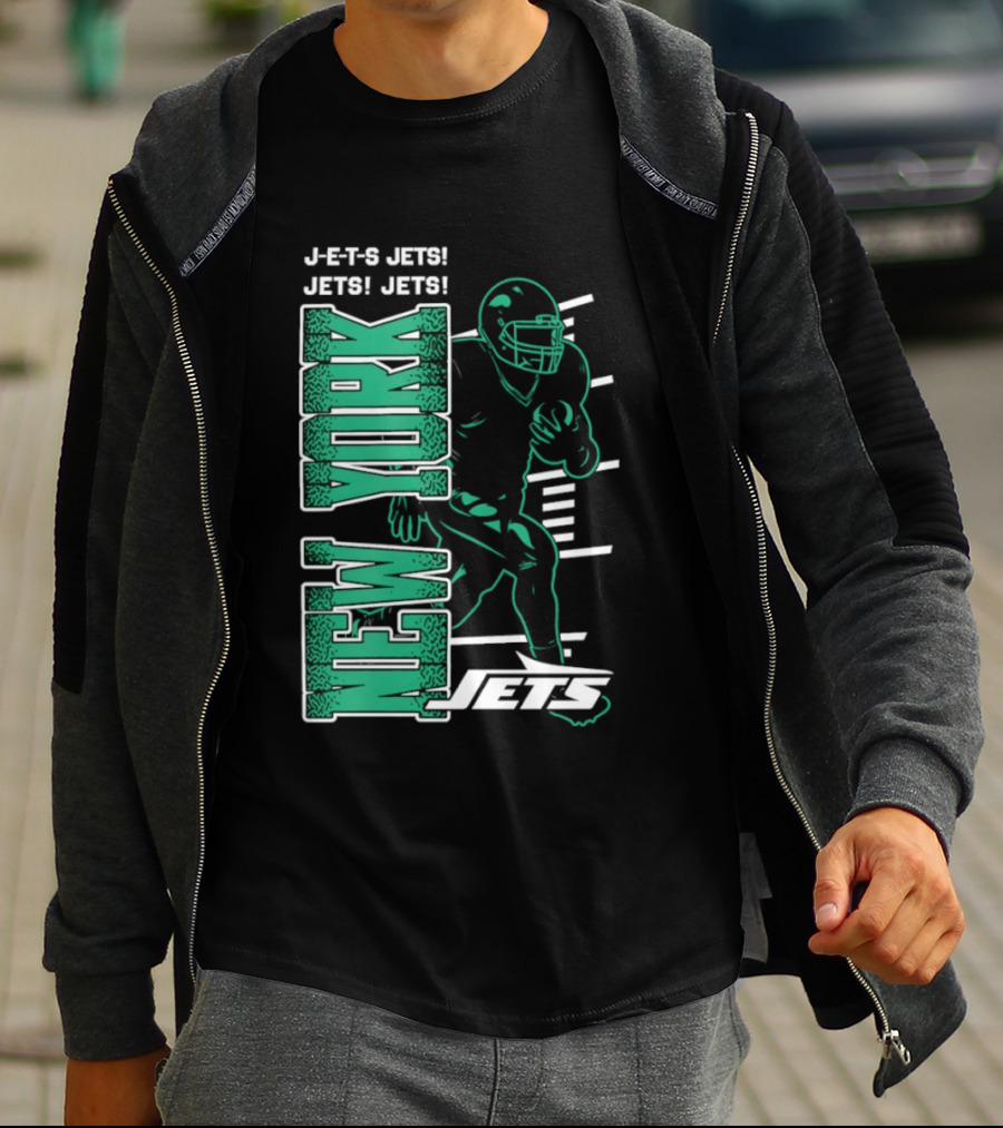 New York Jets Jets Football Player T-Shirt
