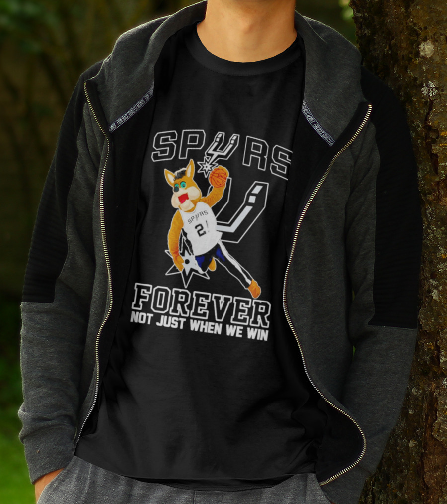 SPURS Forever Not Just When We Win T-Shirt