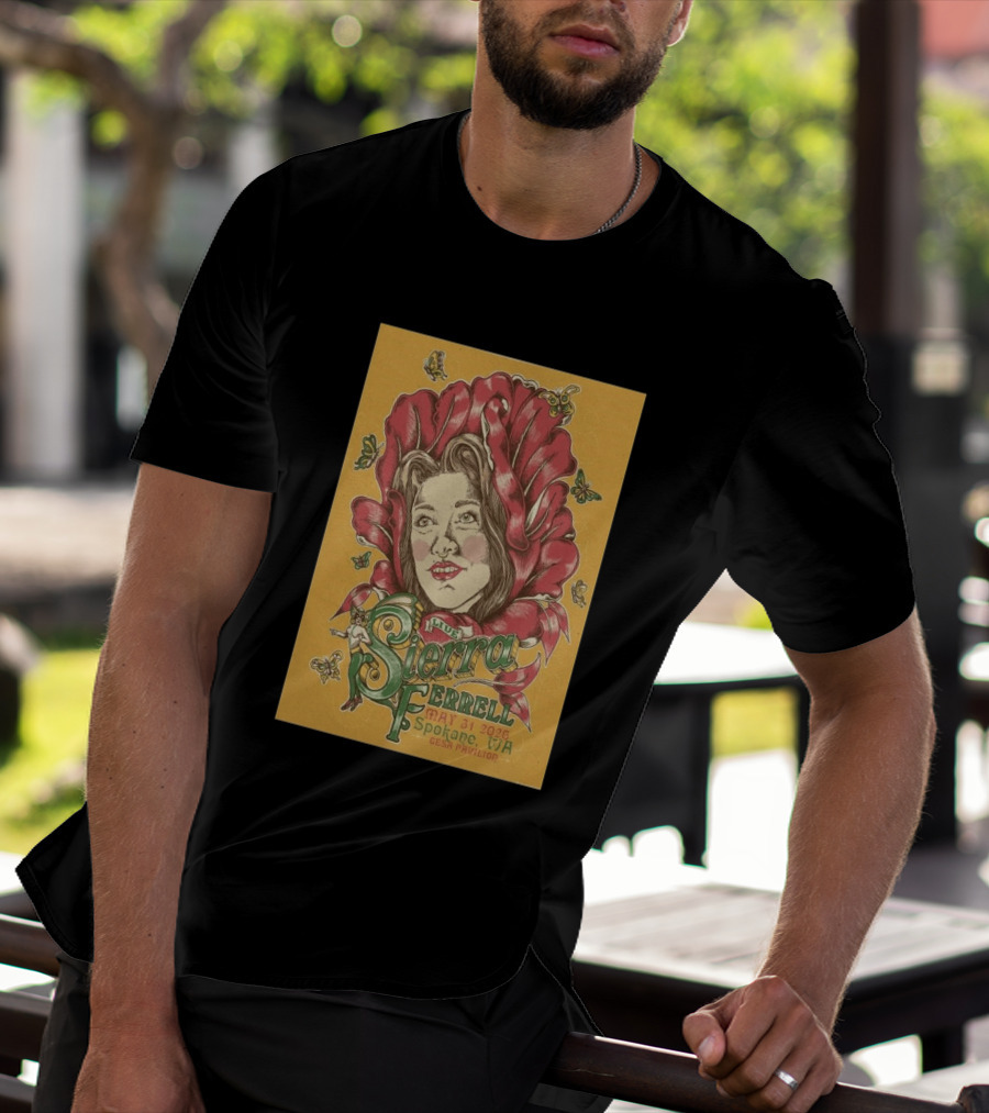 Sierra Ferrell May 31 2026 Spokane WA Gesa Pavilion T-Shirt
