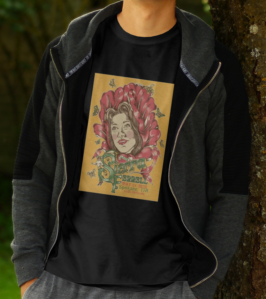 Sierra Ferrell May 31 2026 Spokane WA Gesa Pavilion T-Shirt