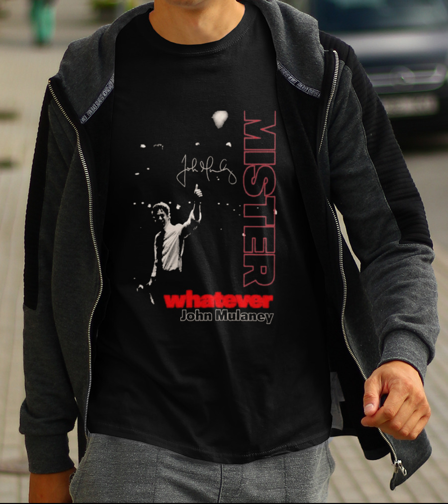 Mister Whatever John Mulaney Tour 2026 Signed T-Shirt