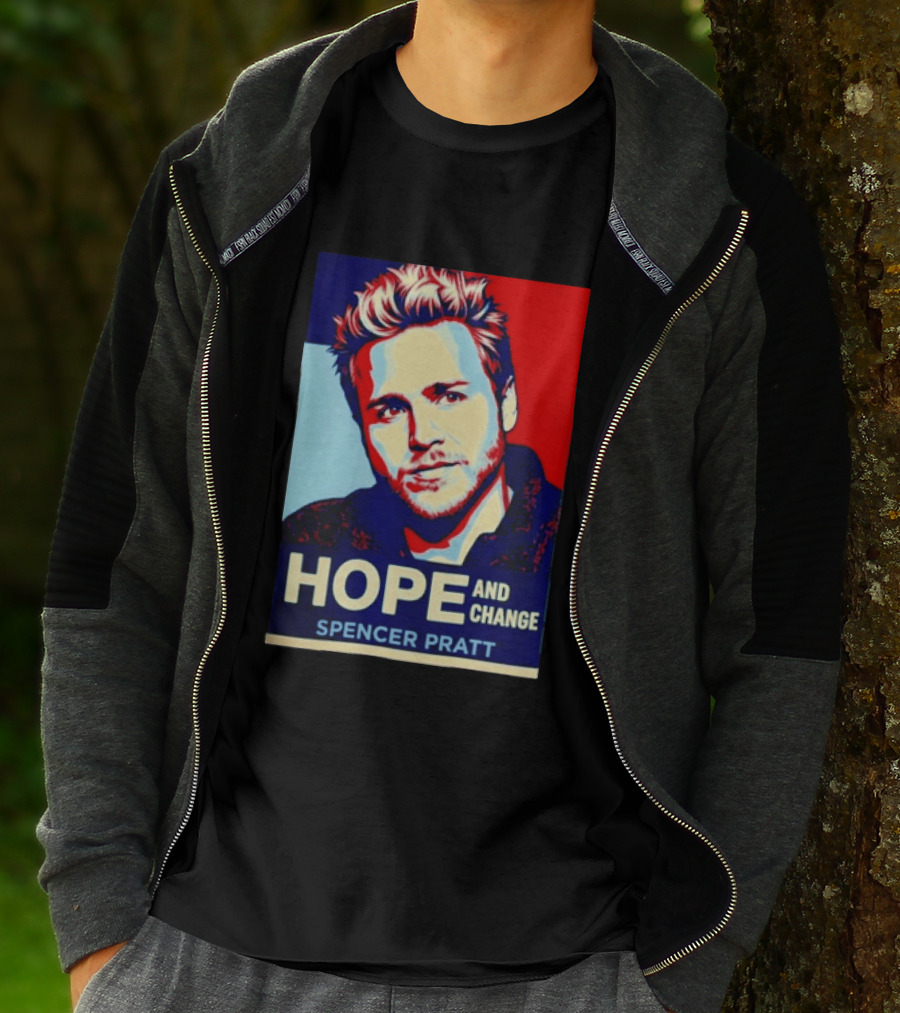Spencer Pratt Hope And Change Iconic Pop T-Shirt