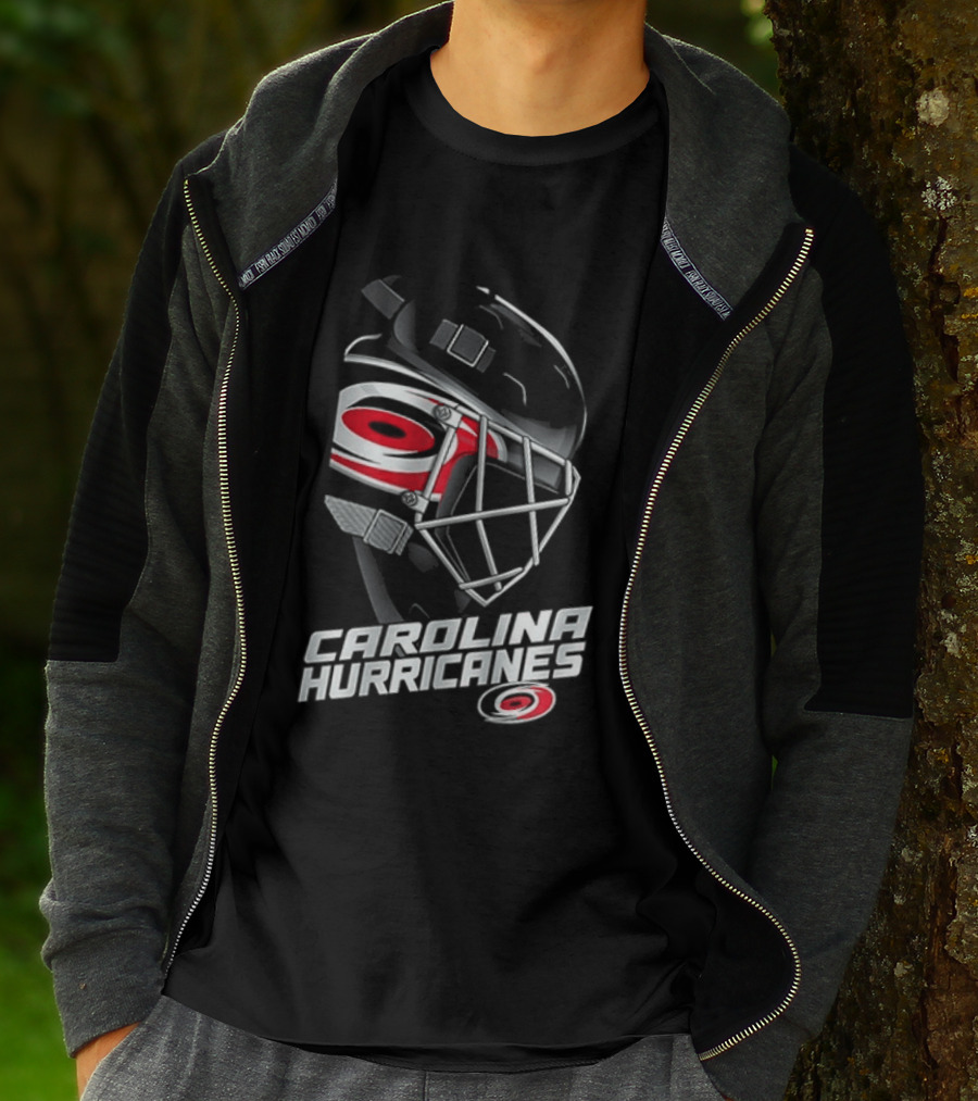 Carolina Hurricanes Hockey Mask Outerstuff Preschool Defender T-Shirt