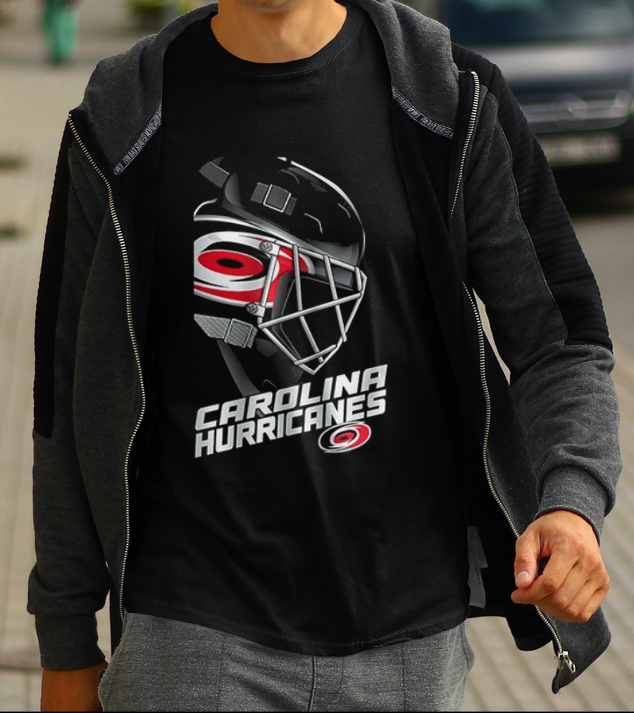 Carolina Hurricanes Hockey Mask Outerstuff Preschool Defender T-Shirt