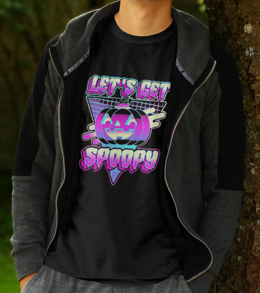 Let's Get Spoopy Halloween Pumpkin T-Shirt