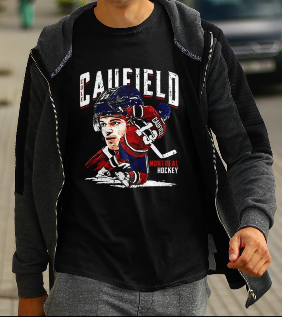 Cole Caufield Montreal Hockey T-Shirt