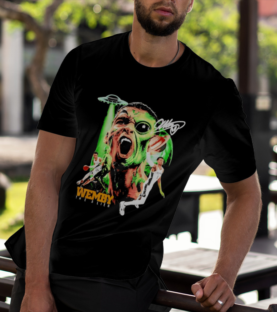 Wemby You Alien Victor Wembanyama San Antonio Spurs 2026 T-Shirt