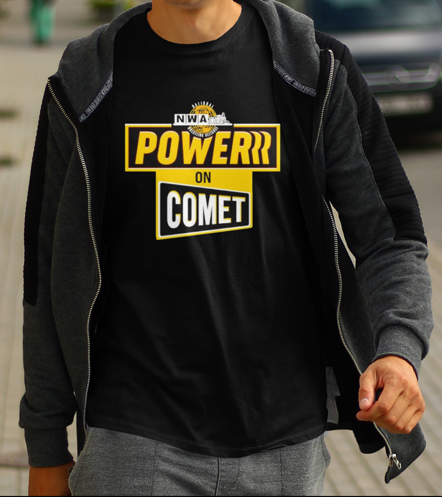 NWA Power On Comet Wrestling Alliance T-Shirt