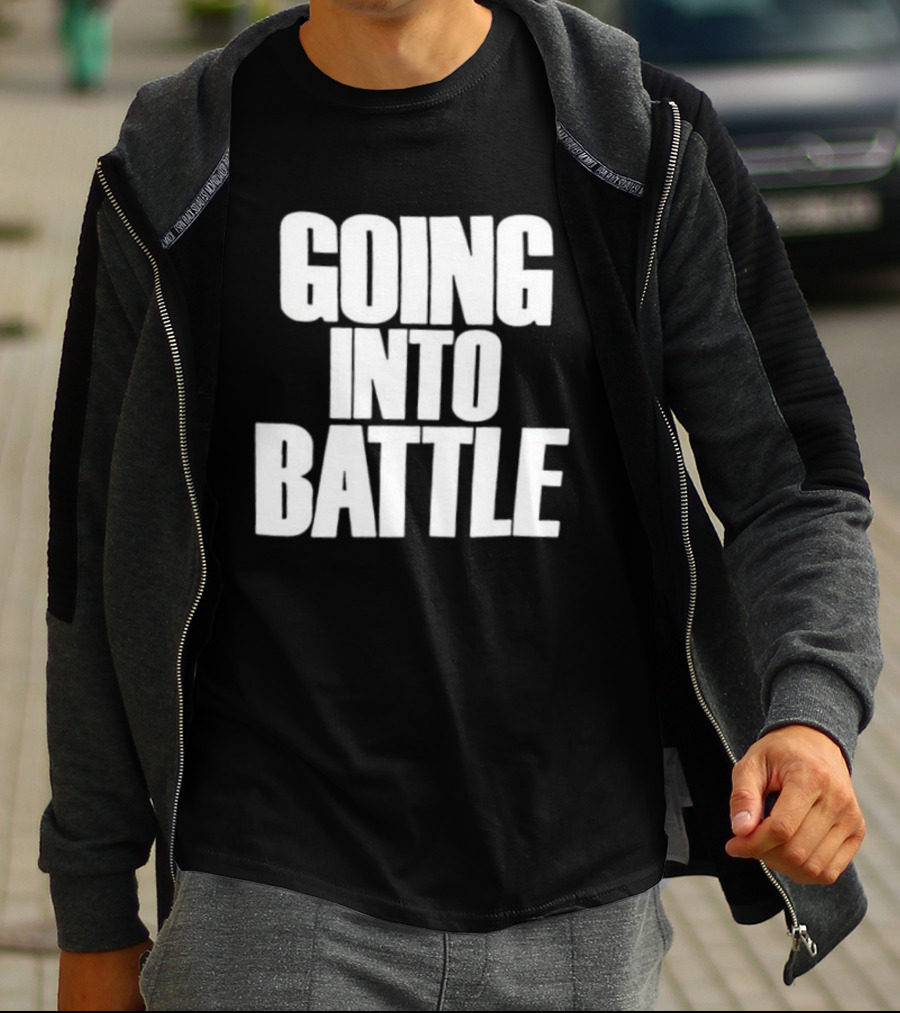 Cleveland Basketball Going Into Battle On The Shoulders Of The King 2 Sided T-Shirt