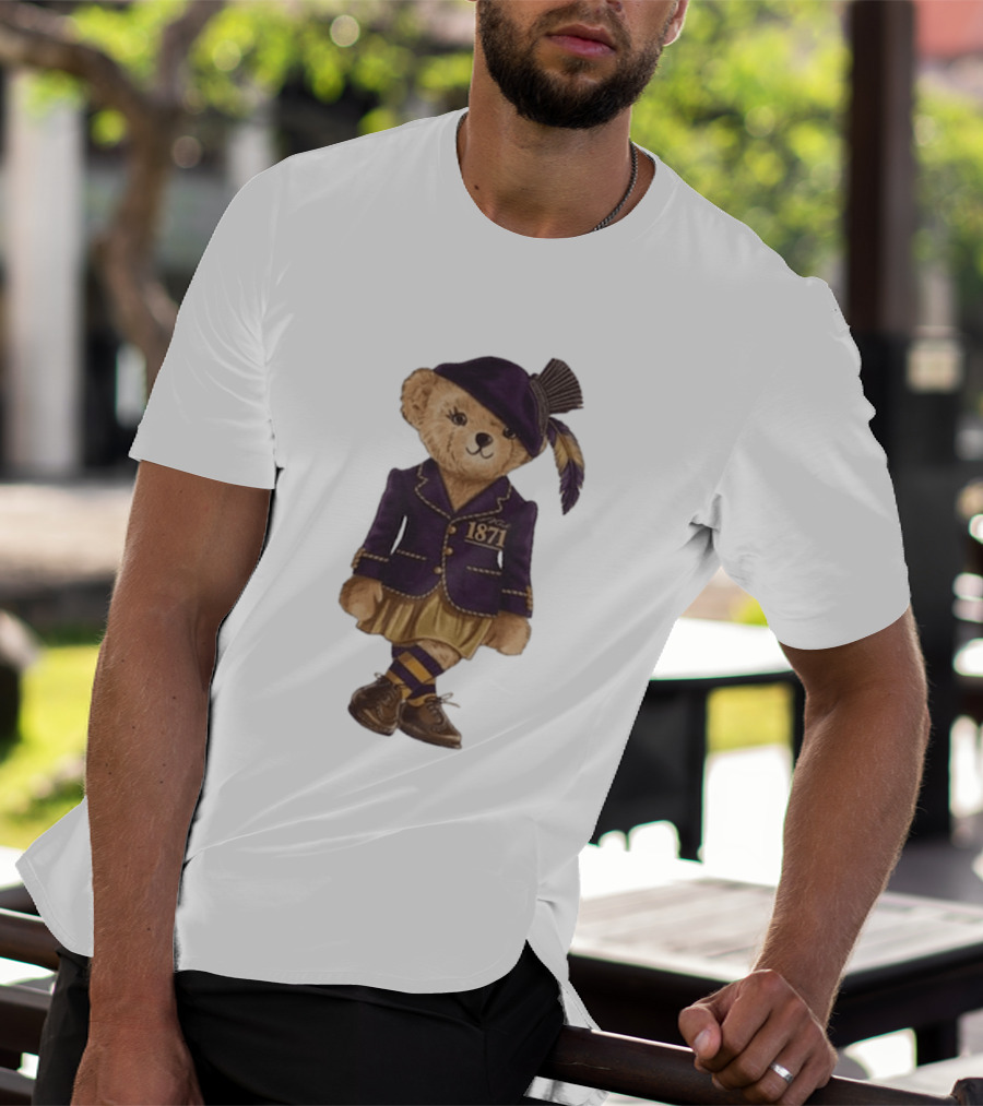 Alcorn State Polo Bear 1871 Lady Edition HBCU Fashion T-Shirt