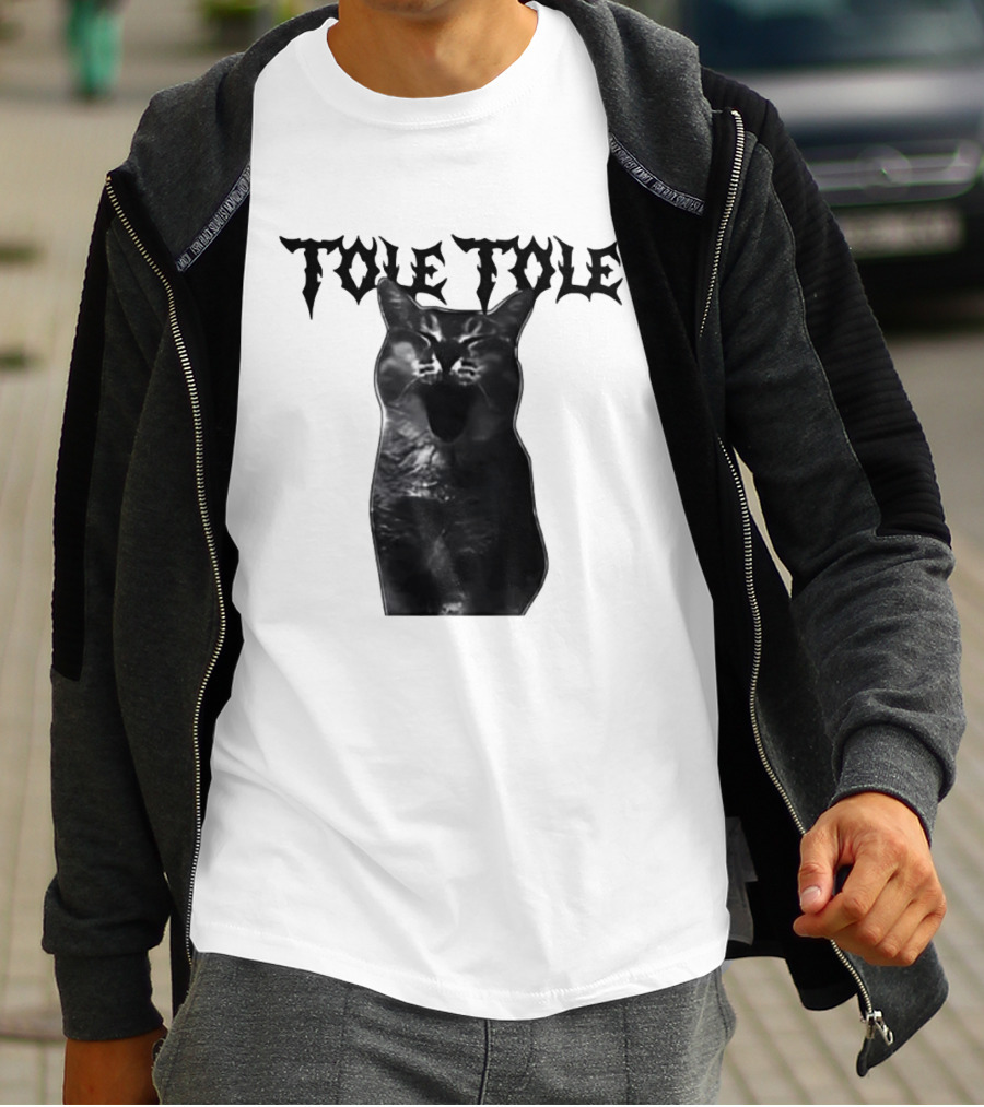 TOLE TOLE Black Cat T-Shirt