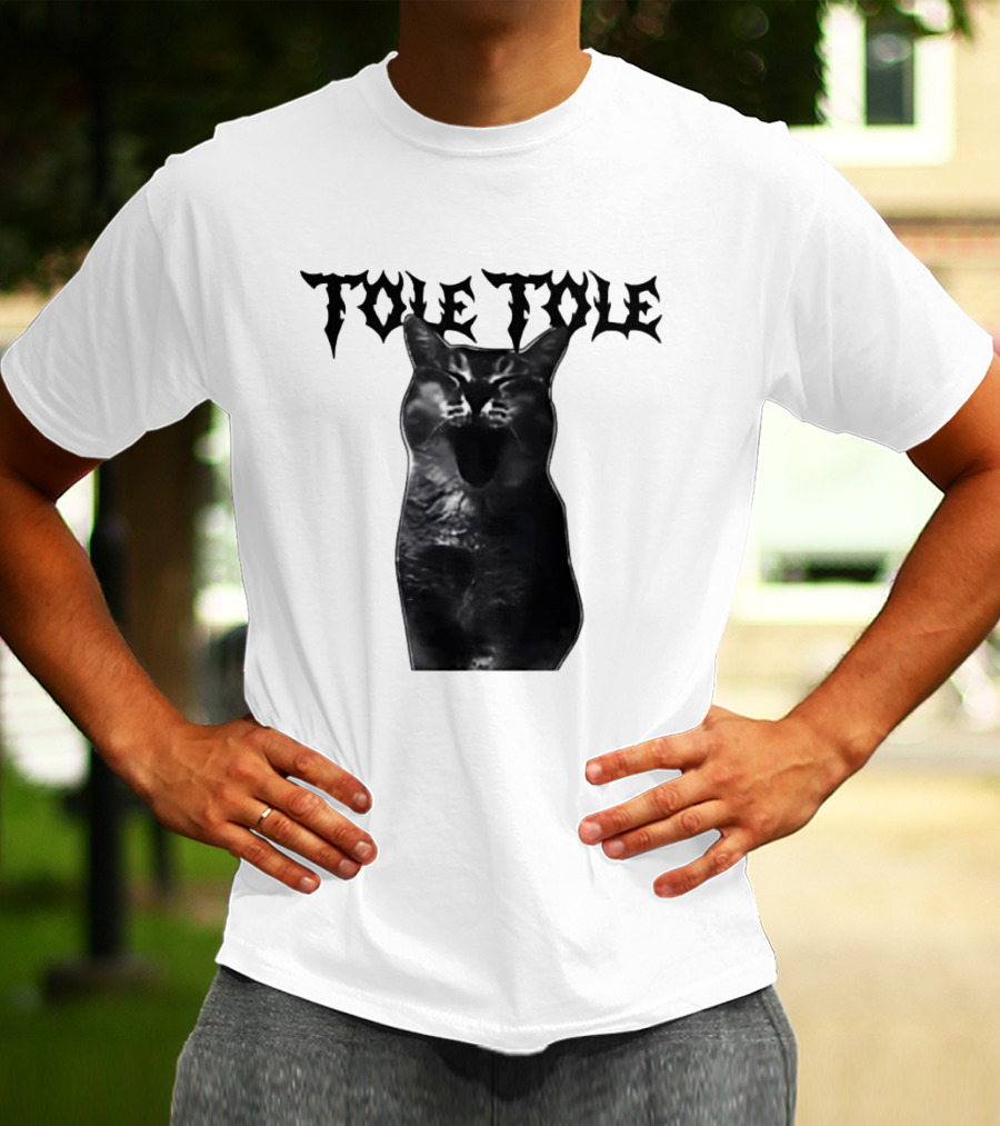TOLE TOLE Black Cat T-Shirt