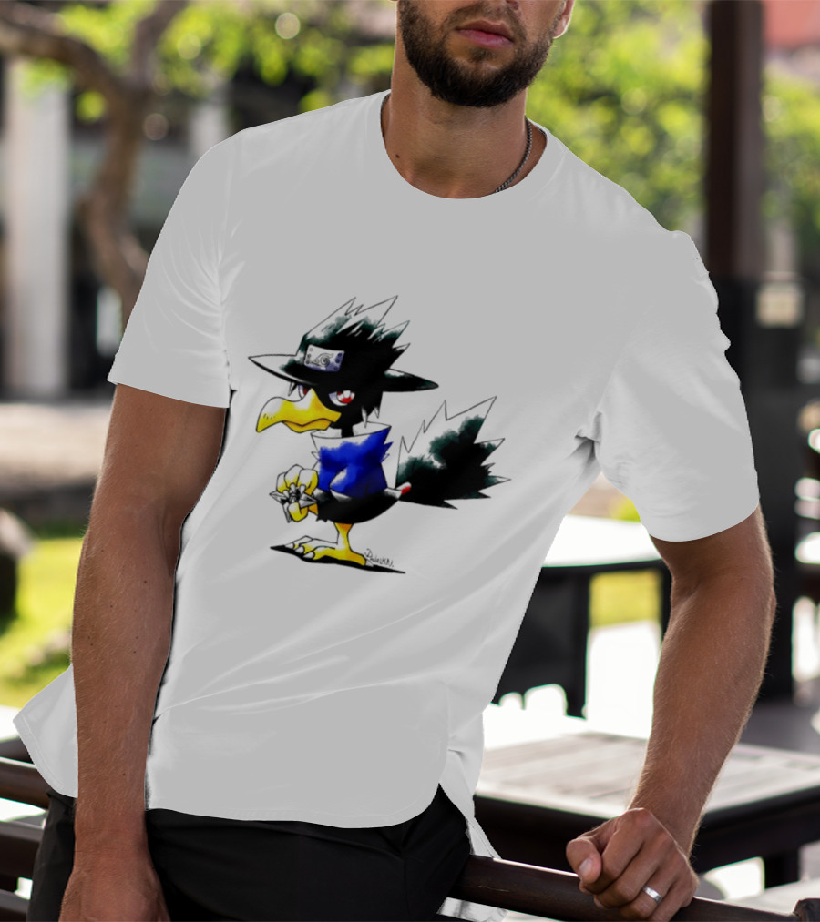 Murkrow Sasuke Uchiha Naruto Hidden Leaf Village Ninja T-Shirt