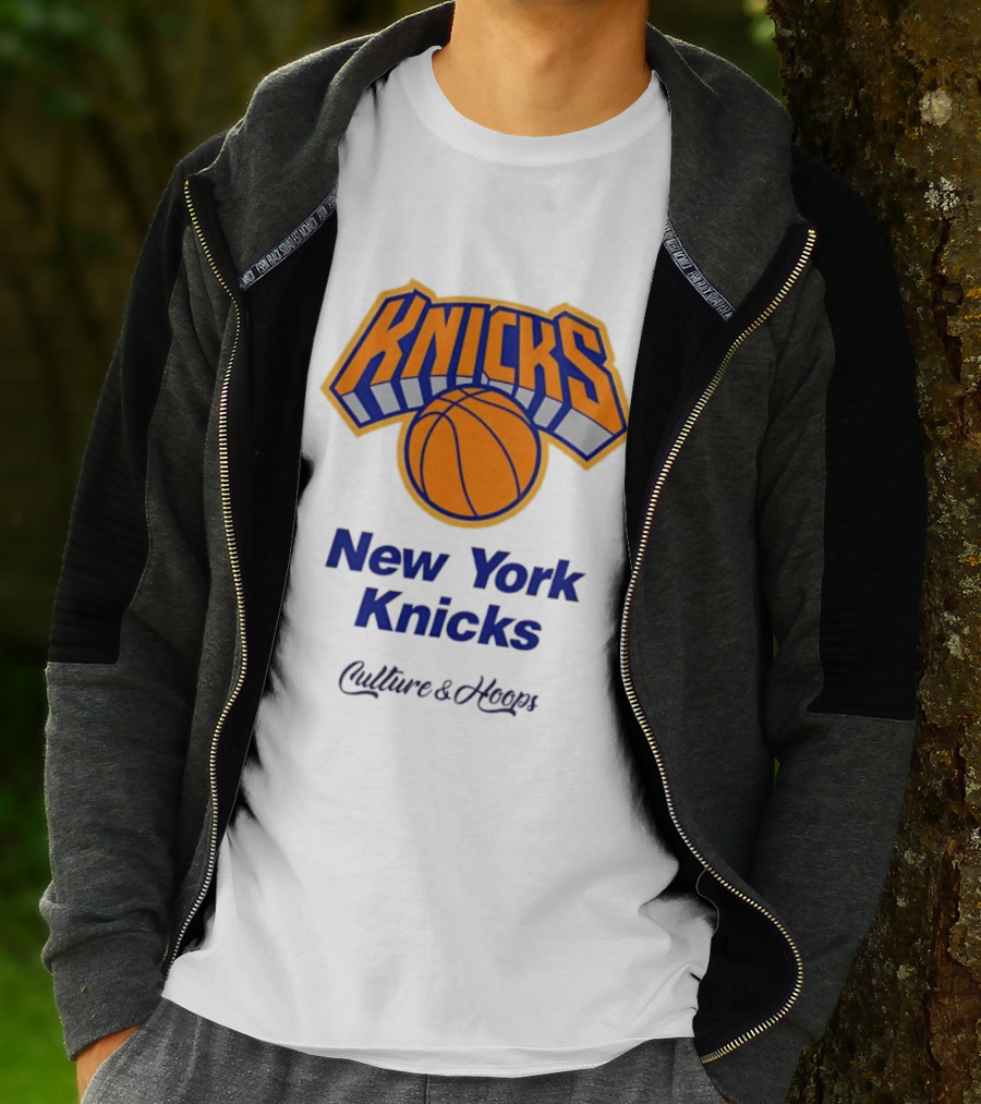 New York Knicks Culture & Hoops Basketball Team T-Shirt