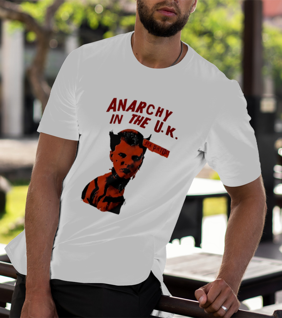 Anarchy In The UK Sex Pistols Punk Aesthetic T-Shirt