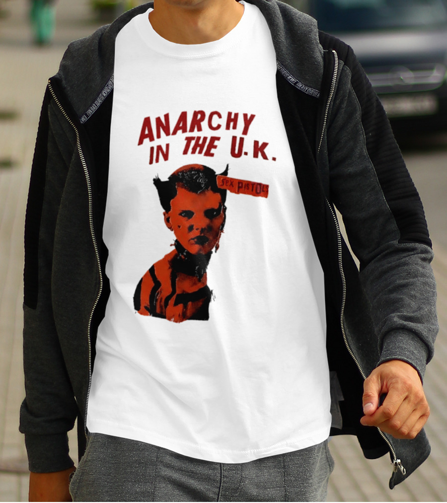 Anarchy In The UK Sex Pistols Punk Aesthetic T-Shirt