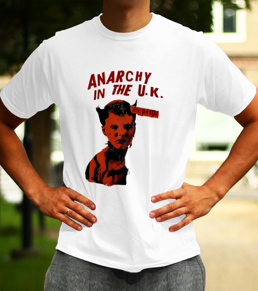 Anarchy In The UK Sex Pistols Punk Aesthetic T-Shirt