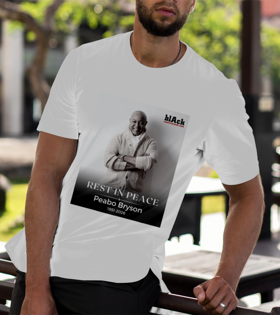 Rest In Peace Peabo Bryson 1951 2026 Singer Songwriter Beautiful Ballads T-Shirt