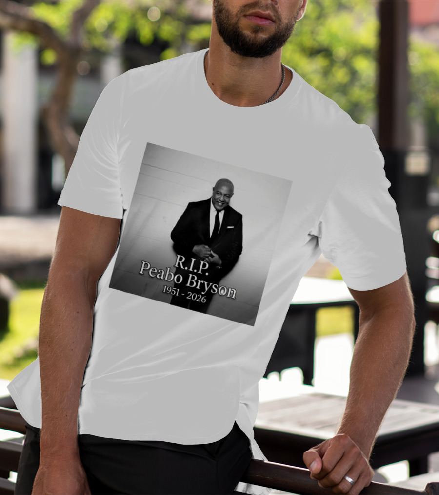 R.I.P. Peabo Bryson 1951 2026 R&B Legend Of Beauty And The Beast A Whole New World T-Shirt