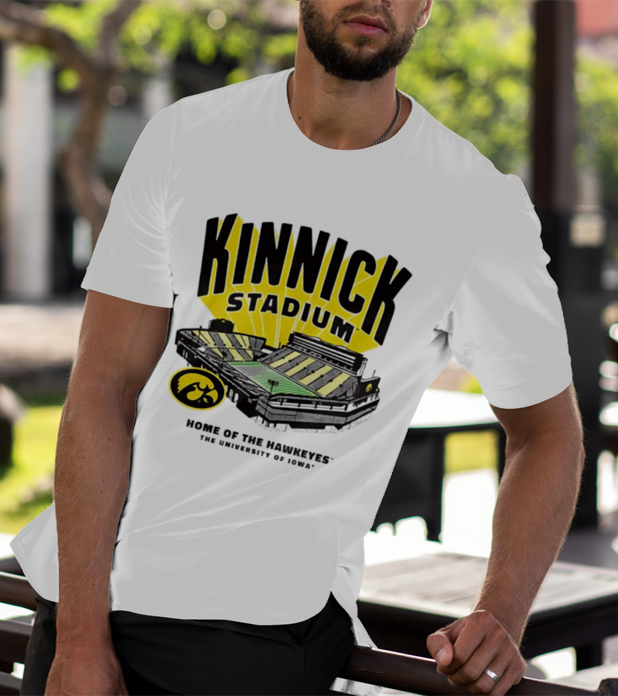 Kinnick Stadium Home Of The Hawkeyes University Of Iowa Football T-Shirt