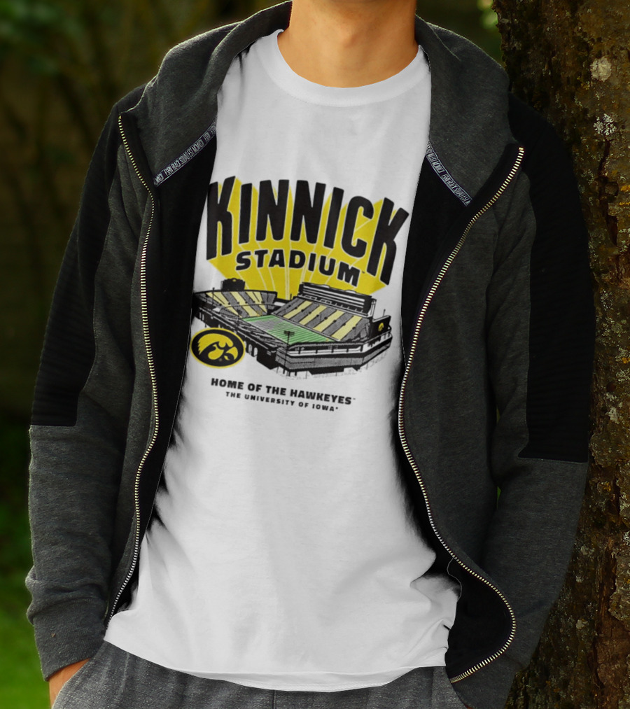 Kinnick Stadium Home Of The Hawkeyes University Of Iowa Football T-Shirt