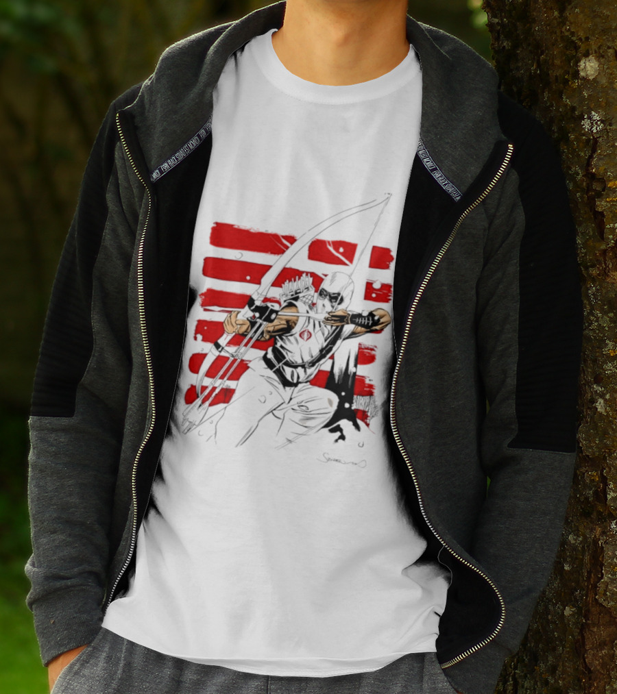 GI Joe Storm Shadow Cobra Commander Archery Ninja Master T-Shirt