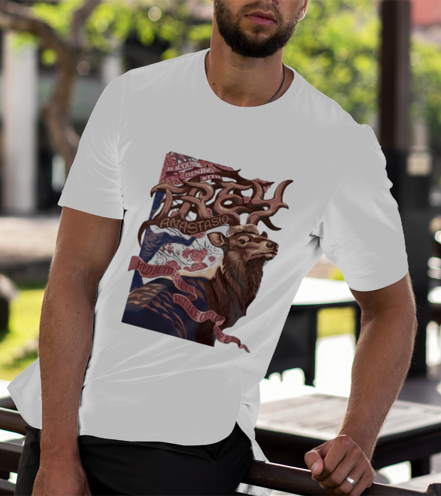 Trey Anastasio Acoustic Evening Red Butte Garden Salt Lake City UT June 02 2026 T-Shirt