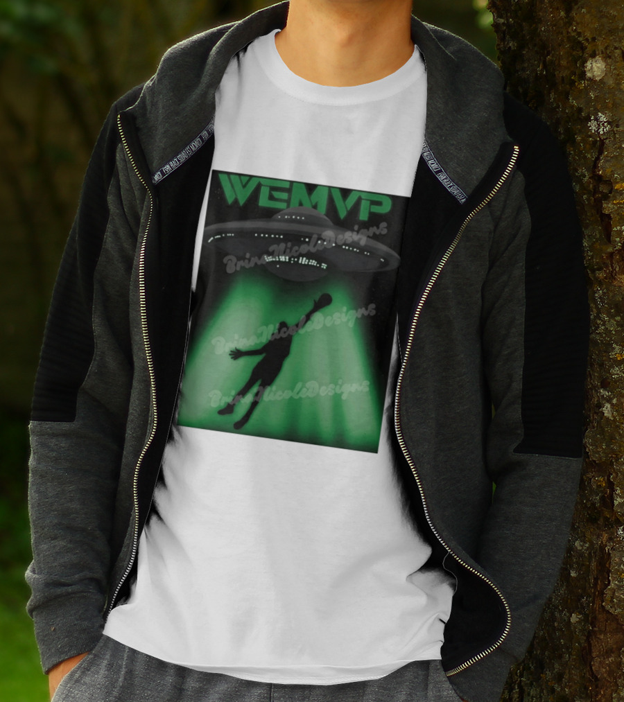 WEMVP Wemby Alien UFO San Antonio Spurs Basketball NBA 2026 T-Shirt