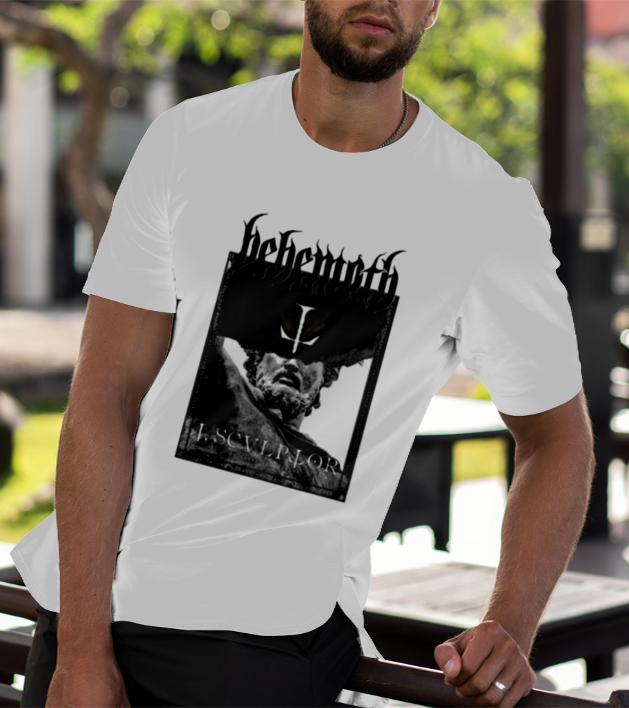 Behemoth I Sculptor Of Aeons And Worlds Statue Of Power T-Shirt