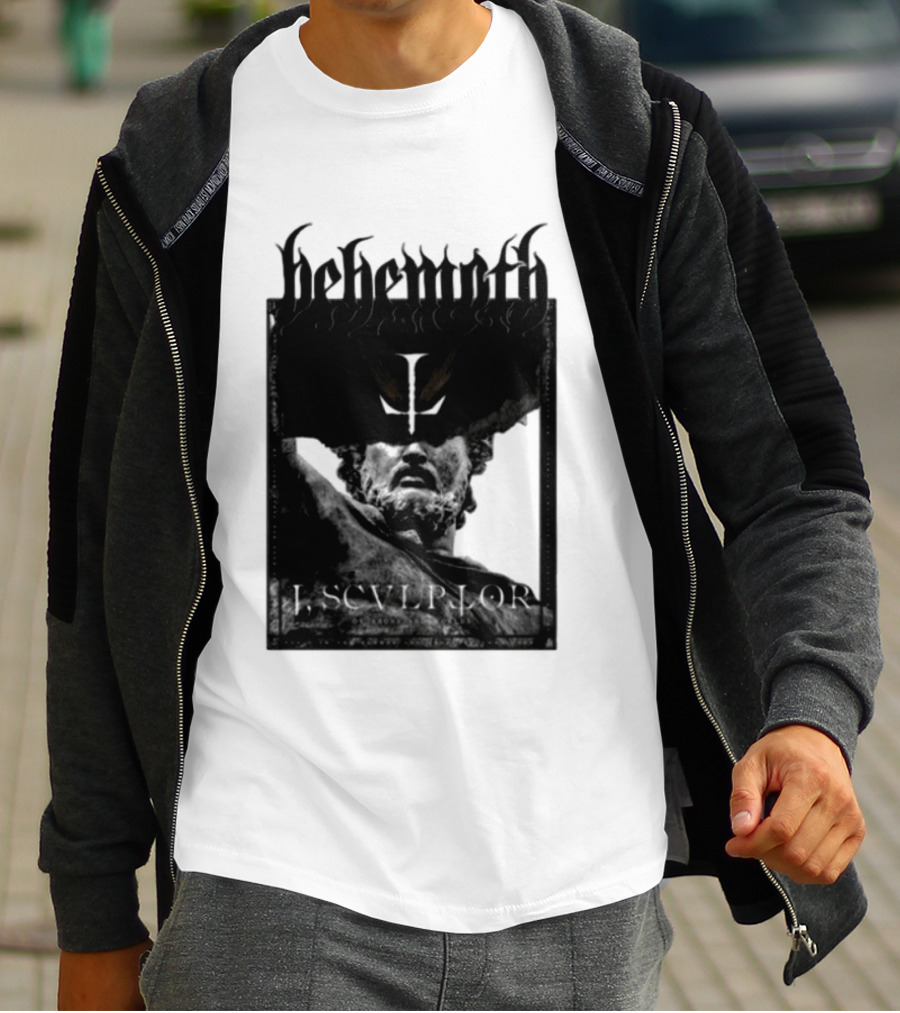 Behemoth I Sculptor Of Aeons And Worlds Statue Of Power T-Shirt