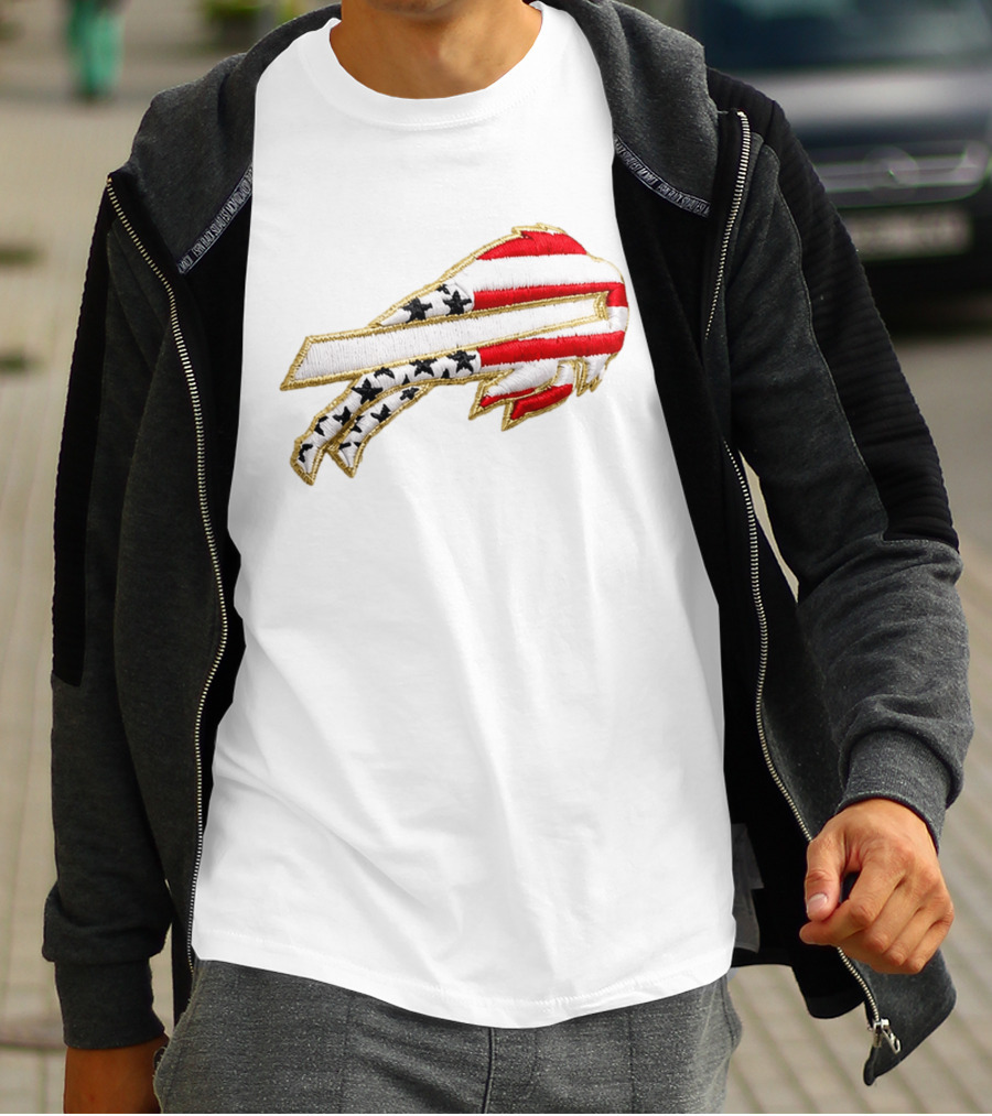 Bills America 250th Anniversary Stars And Stripes T-Shirt