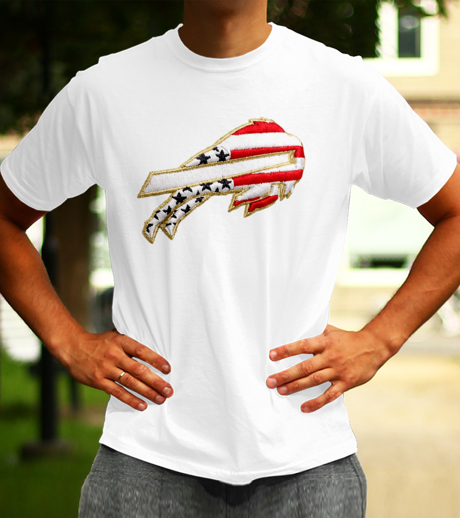 Bills America 250th Anniversary Stars And Stripes T-Shirt